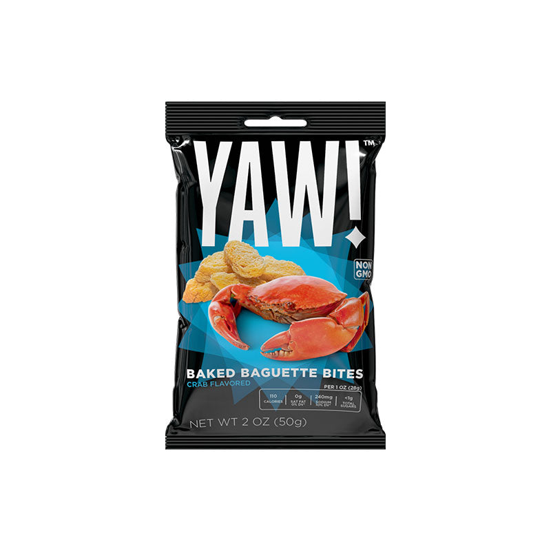 YAW! Veriety Pack 5 Pack Baked Baguette Bites Snack 2oz
