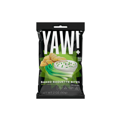 YAW! Veriety Pack 5 Pack Baked Baguette Bites Snack 2oz