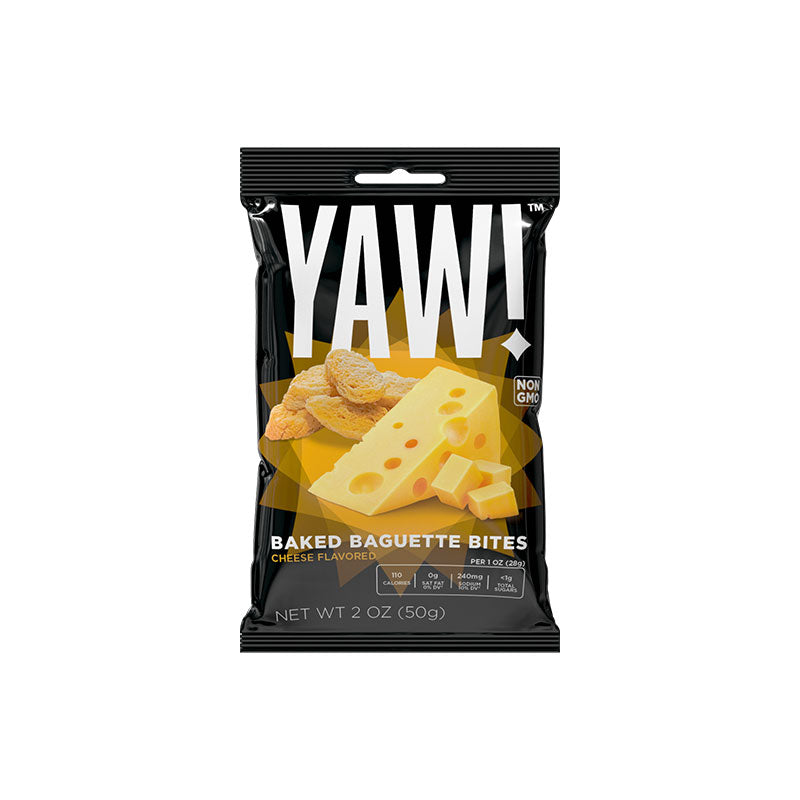 YAW! Veriety Pack 5 Pack Baked Baguette Bites Snack 2oz