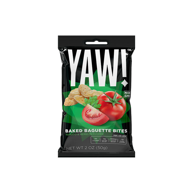 YAW! Veriety Pack 5 Pack Baked Baguette Bites Snack 2oz